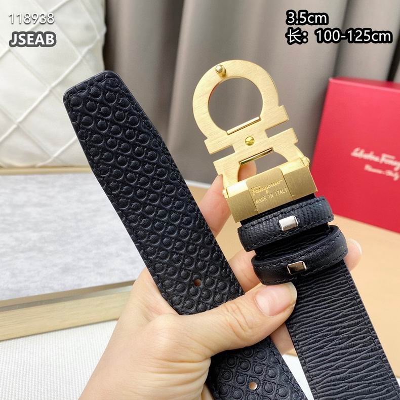 Ferragamo belt 35mmX100-125cm 8L (25)