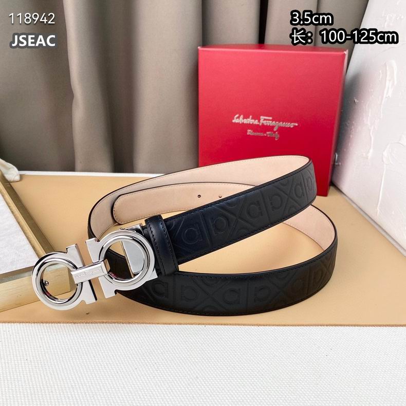 Ferragamo belt 35mmX100-125cm 8L (28)