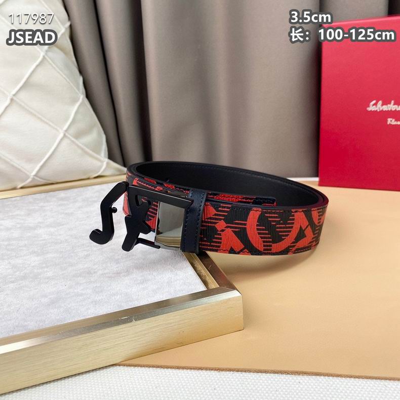 Ferragamo belt 35mmX100-125cm 8L (3)