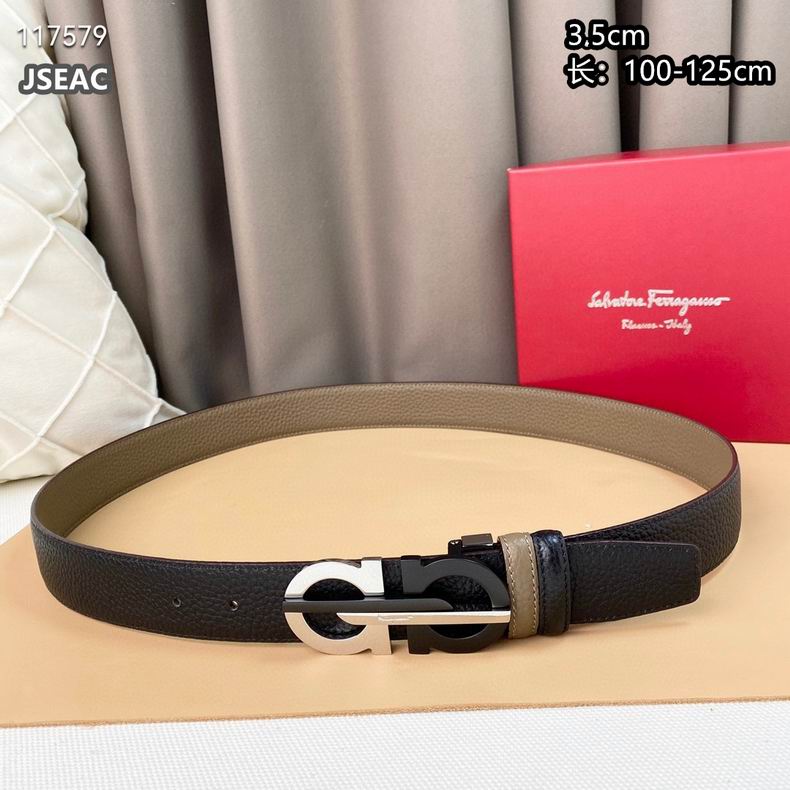 Ferragamo belt 35mmX100-125cm 8L (37)