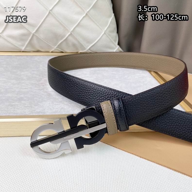 Ferragamo belt 35mmX100-125cm 8L (38)