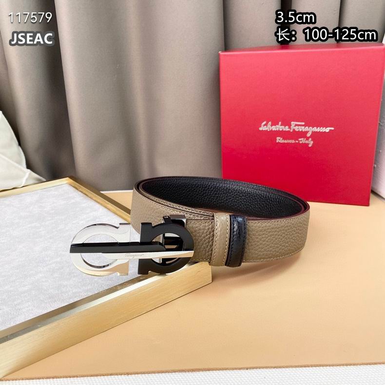 Ferragamo belt 35mmX100-125cm 8L (40)