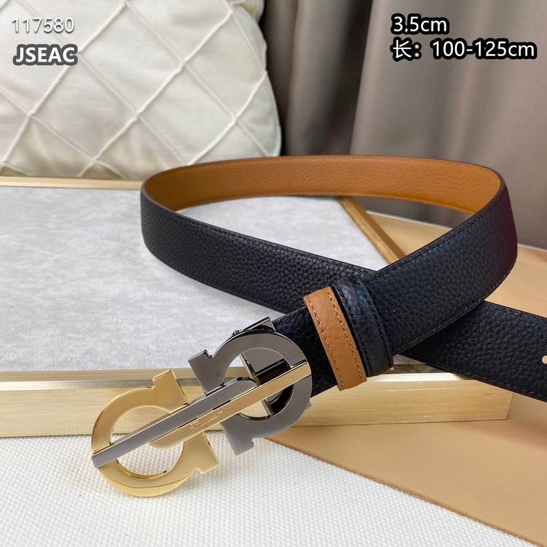 Ferragamo belt 35mmX100-125cm 8L (42)