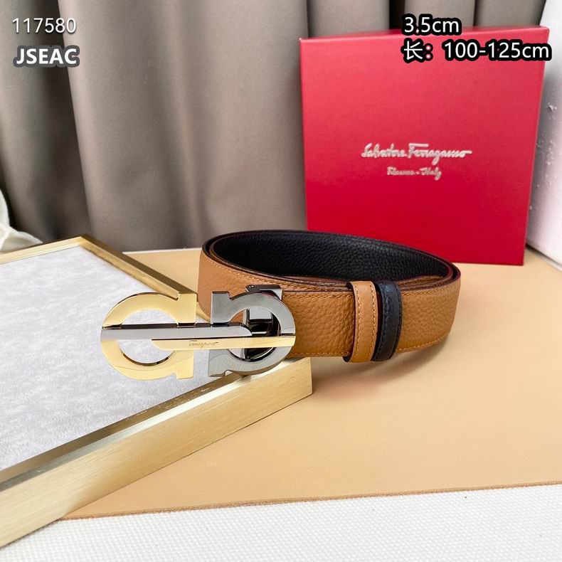 Ferragamo belt 35mmX100-125cm 8L (43)