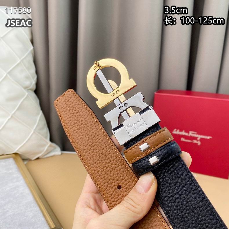 Ferragamo belt 35mmX100-125cm 8L (45)