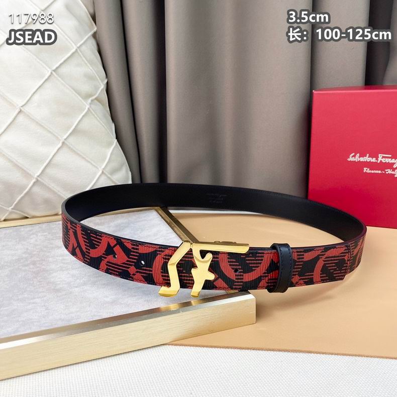 Ferragamo belt 35mmX100-125cm 8L (5)