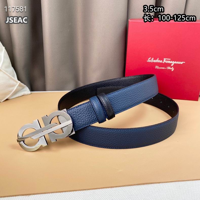 Ferragamo belt 35mmX100-125cm 8L (50)