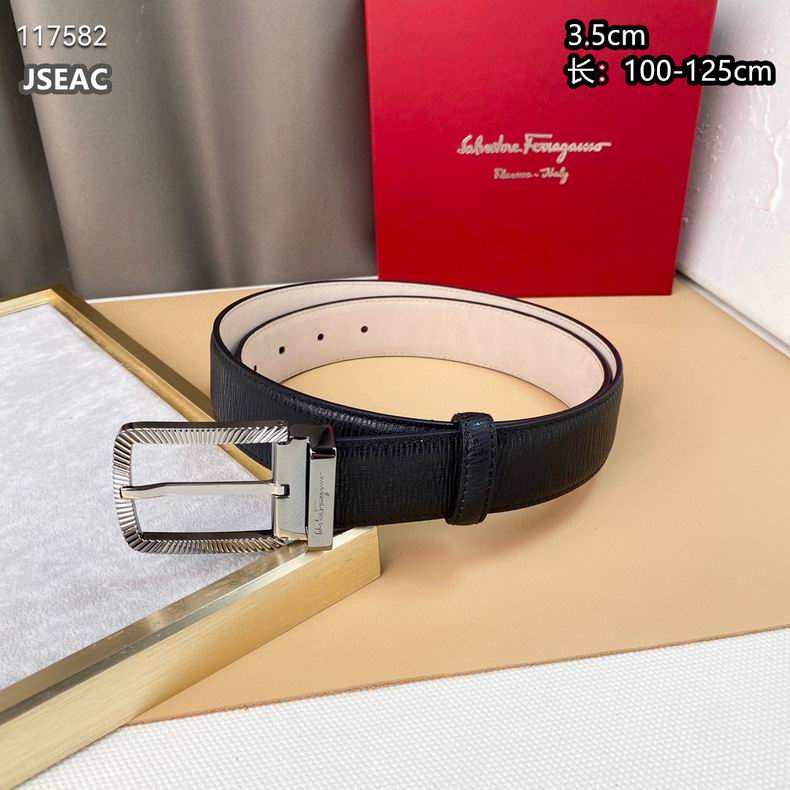 Ferragamo belt 35mmX100-125cm 8L (52)