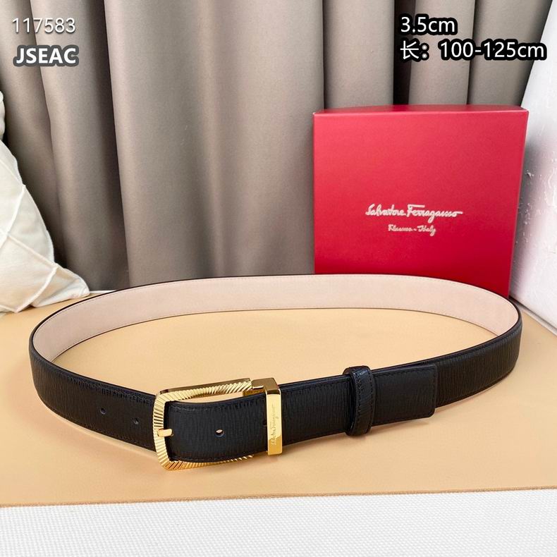 Ferragamo belt 35mmX100-125cm 8L (55)