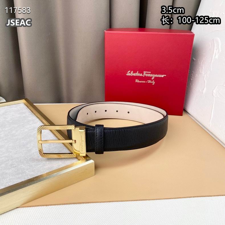 Ferragamo belt 35mmX100-125cm 8L (56)