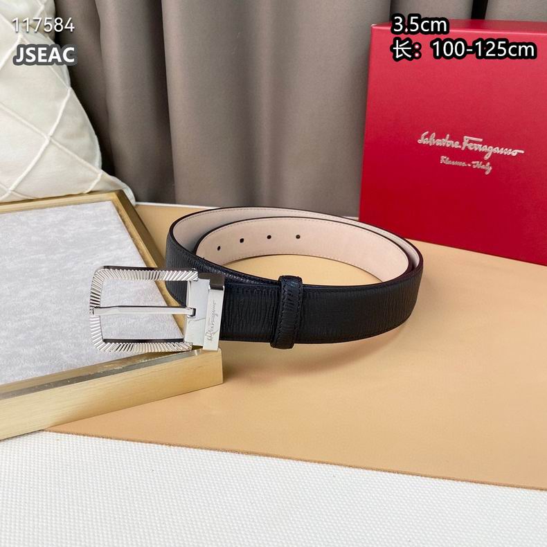 Ferragamo belt 35mmX100-125cm 8L (60)