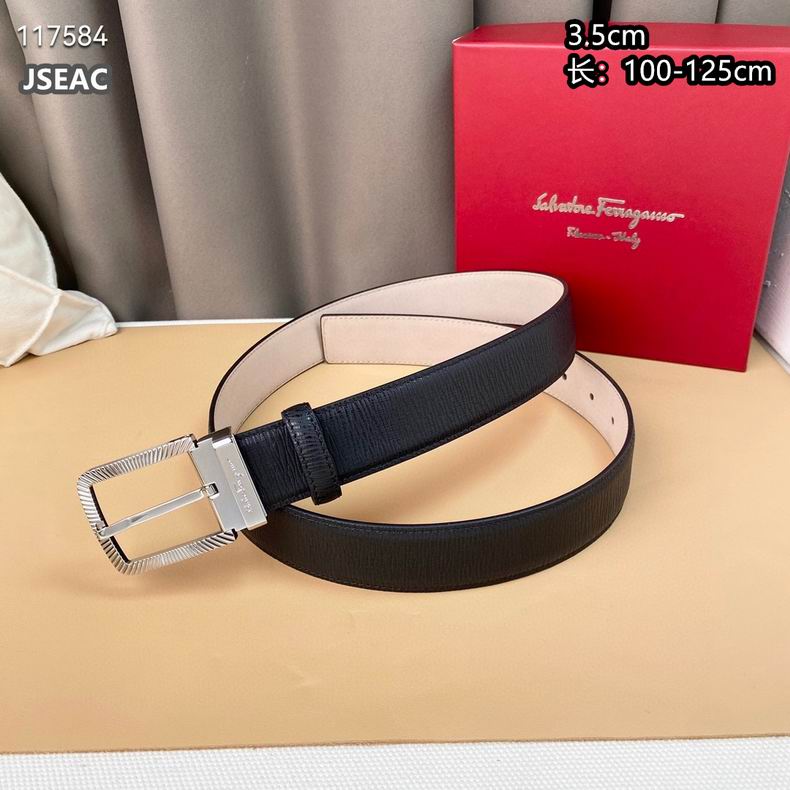 Ferragamo belt 35mmX100-125cm 8L (61)