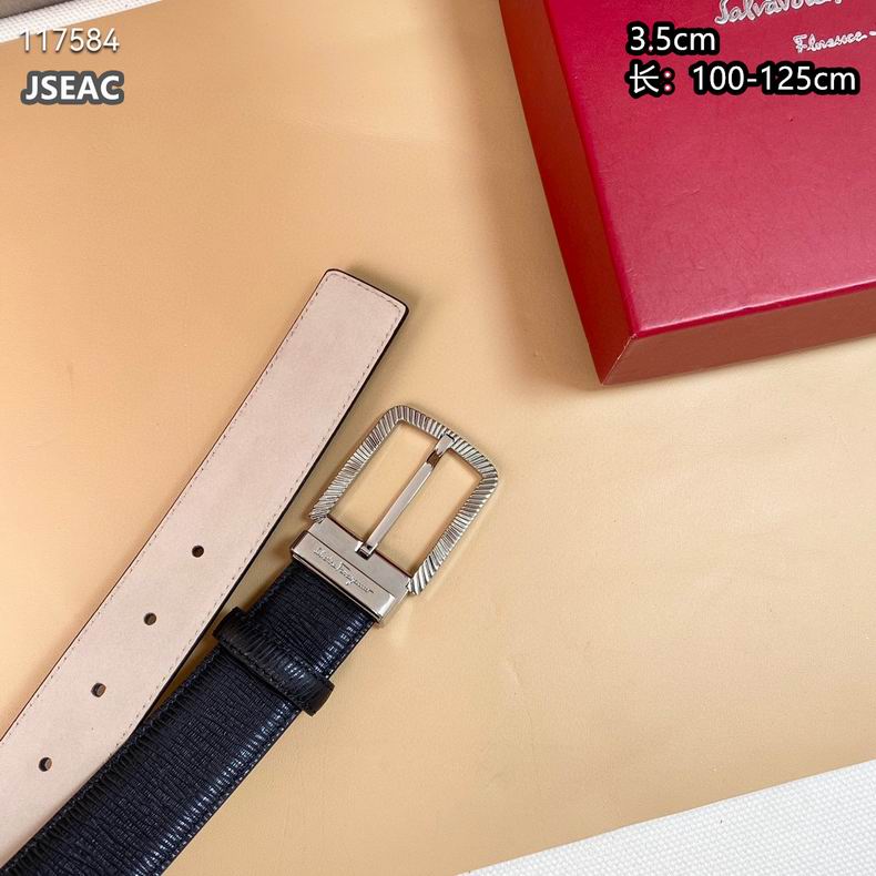 Ferragamo belt 35mmX100-125cm 8L (62)