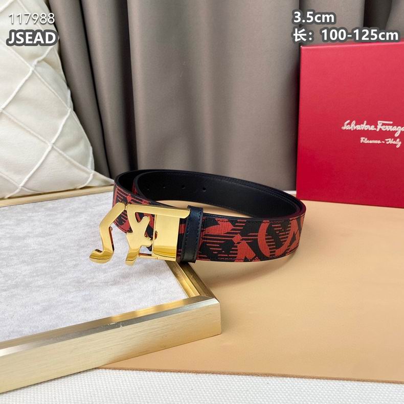 Ferragamo belt 35mmX100-125cm 8L (7)