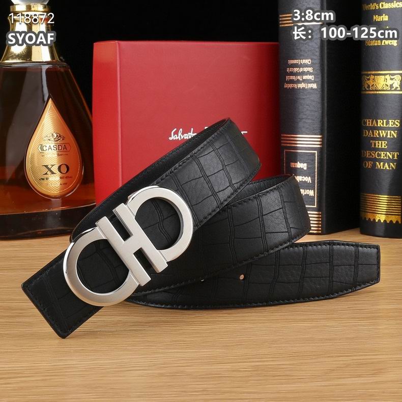 Ferragamo belt 38mmX100-125cm 8L (14)
