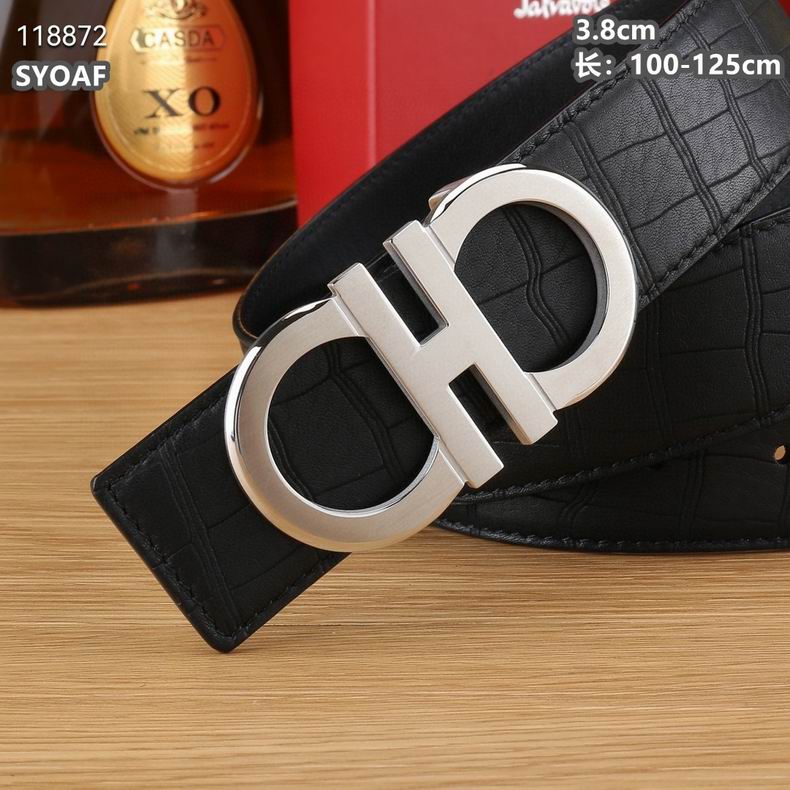 Ferragamo belt 38mmX100-125cm 8L (15)