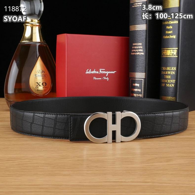 Ferragamo belt 38mmX100-125cm 8L (16)