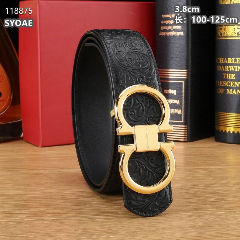 Ferragamo belt 38mmX100-125cm 8L (2)