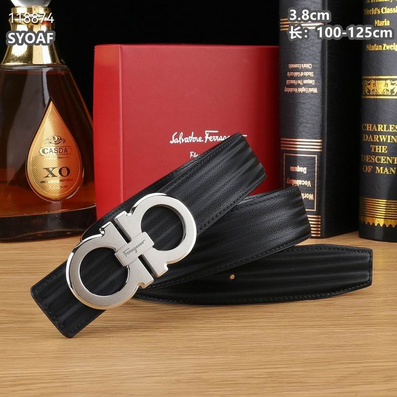 Ferragamo belt 38mmX100-125cm 8L (23)