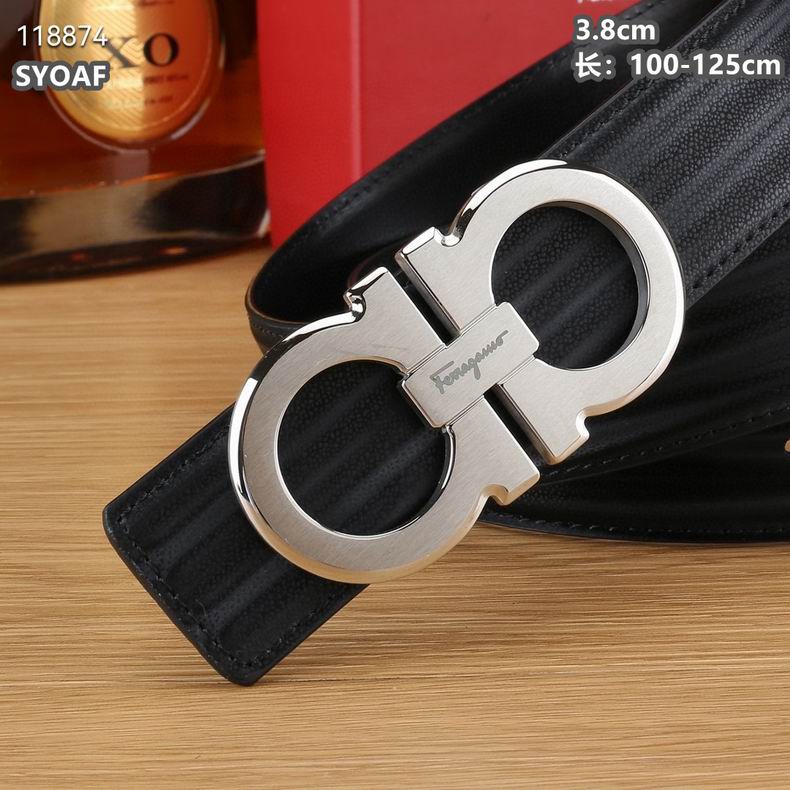 Ferragamo belt 38mmX100-125cm 8L (24)