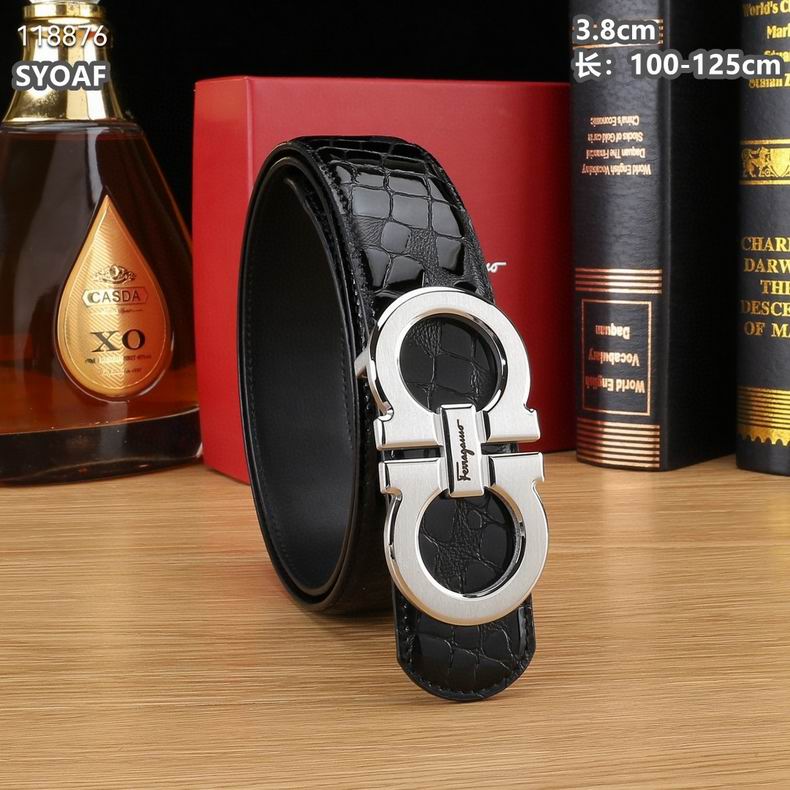 Ferragamo belt 38mmX100-125cm 8L (35)