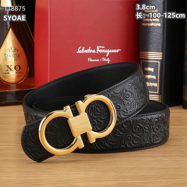 Ferragamo belt 38mmX100-125cm 8L (5)