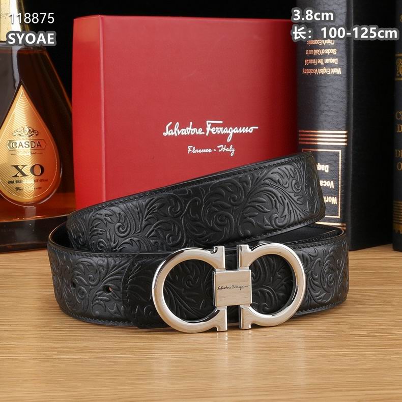 Ferragamo belt 38mmX100-125cm 8L (7)