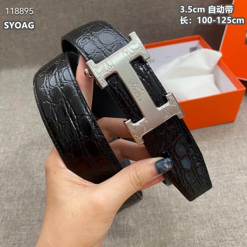 Hermes belt自动带 35mmX100-125cm 8L (13)