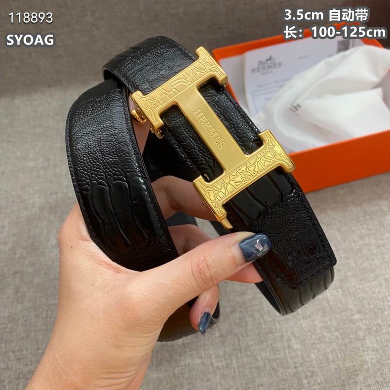 Hermes belt自动带 35mmX100-125cm 8L (2)