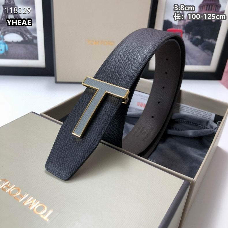 Tom Ford belt 38mmX100-125cm 8L (117)