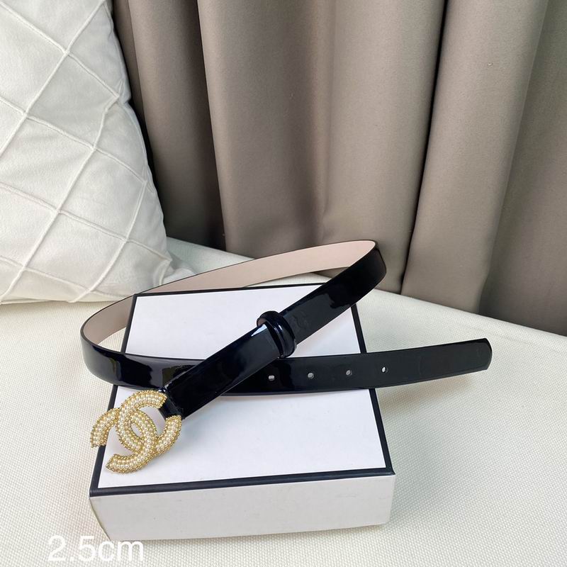 Chanel belt 25mmX90-110cm 7D (7)