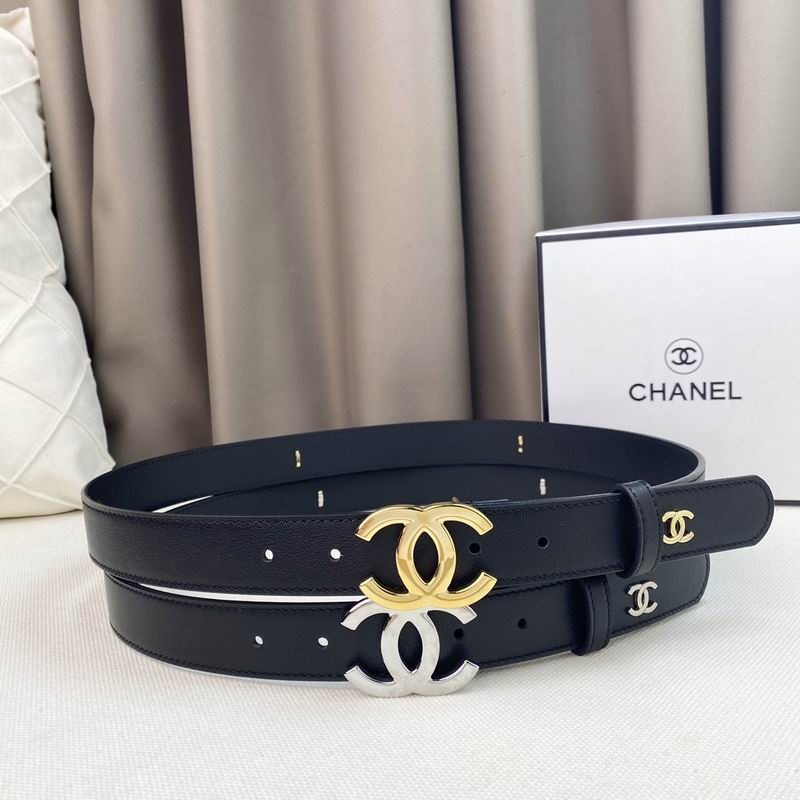 Chanel belt 30mmX90-115cm 7D (26)