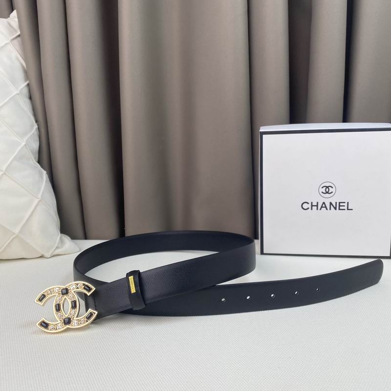 Chanel belt 30mmX90-115cm 7D (33)