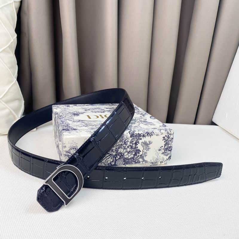 Dior belt 35mmX95-125cm 7D (14)
