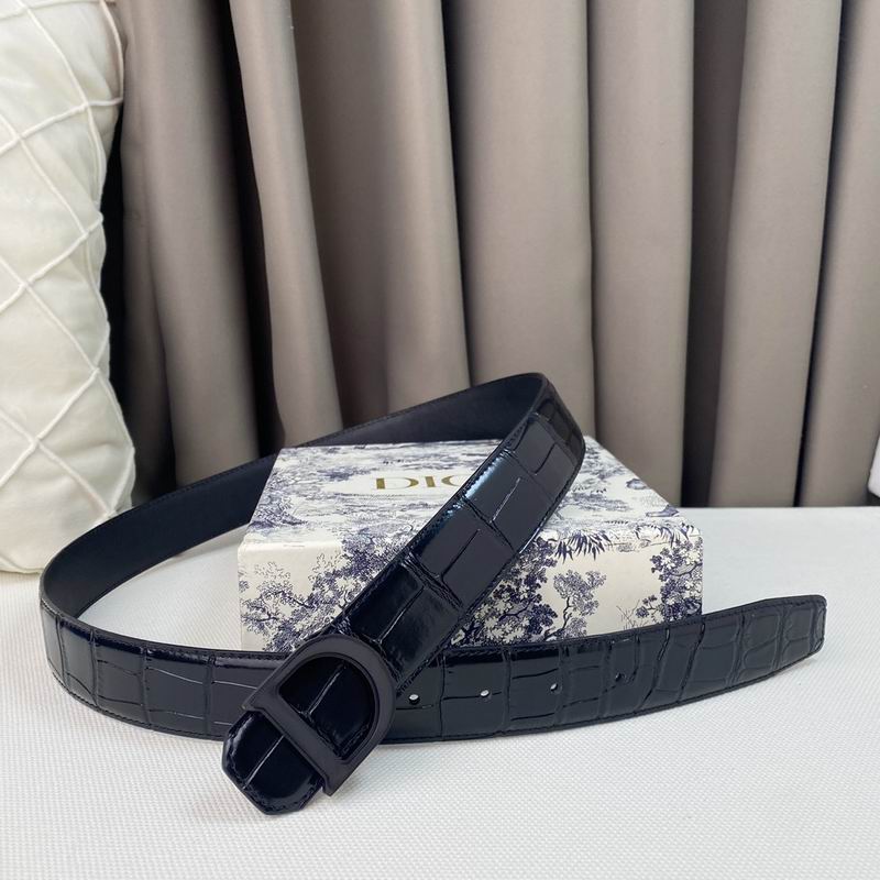 Dior belt 35mmX95-125cm 7D (8)