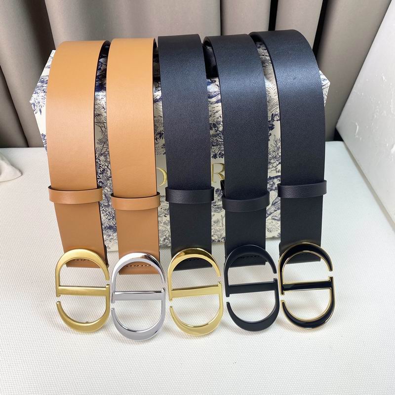 Dior belt 35mmX95-135cm 7D  (1)