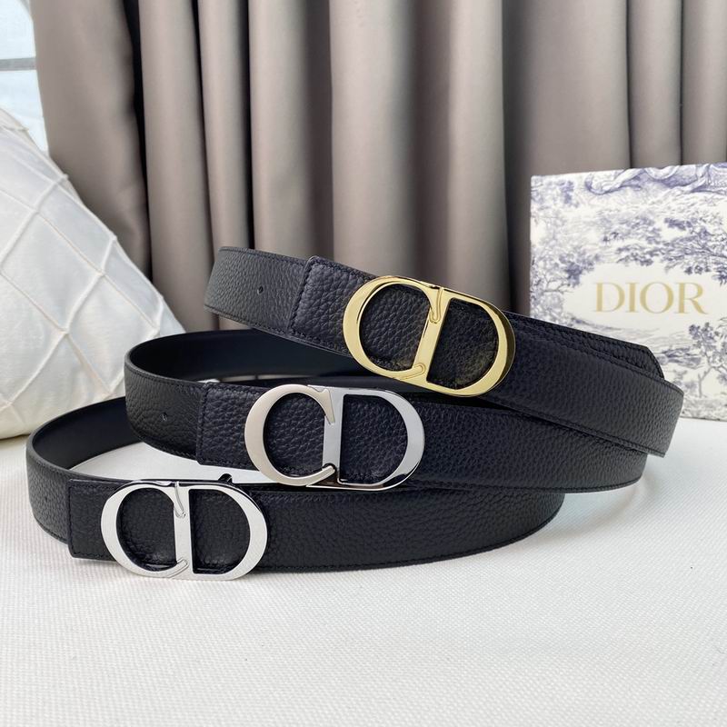 Dior belt 35mmX95-135cm 7D  (43)