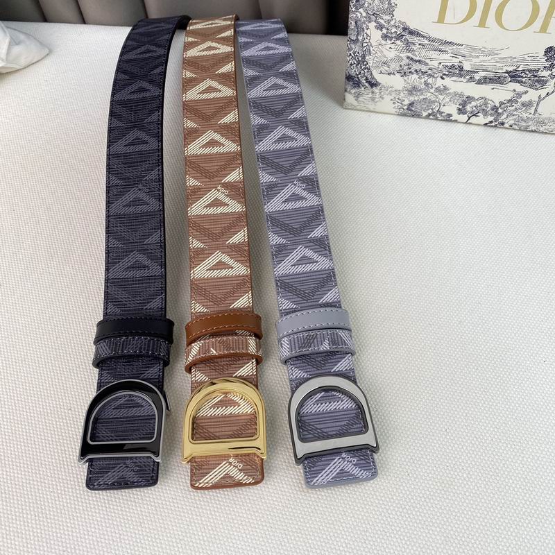 Dior belt 35mmX95-135cm 7D  (52)