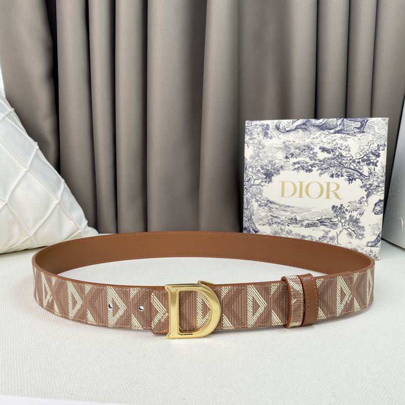 Dior belt 35mmX95-135cm 7D  (53)