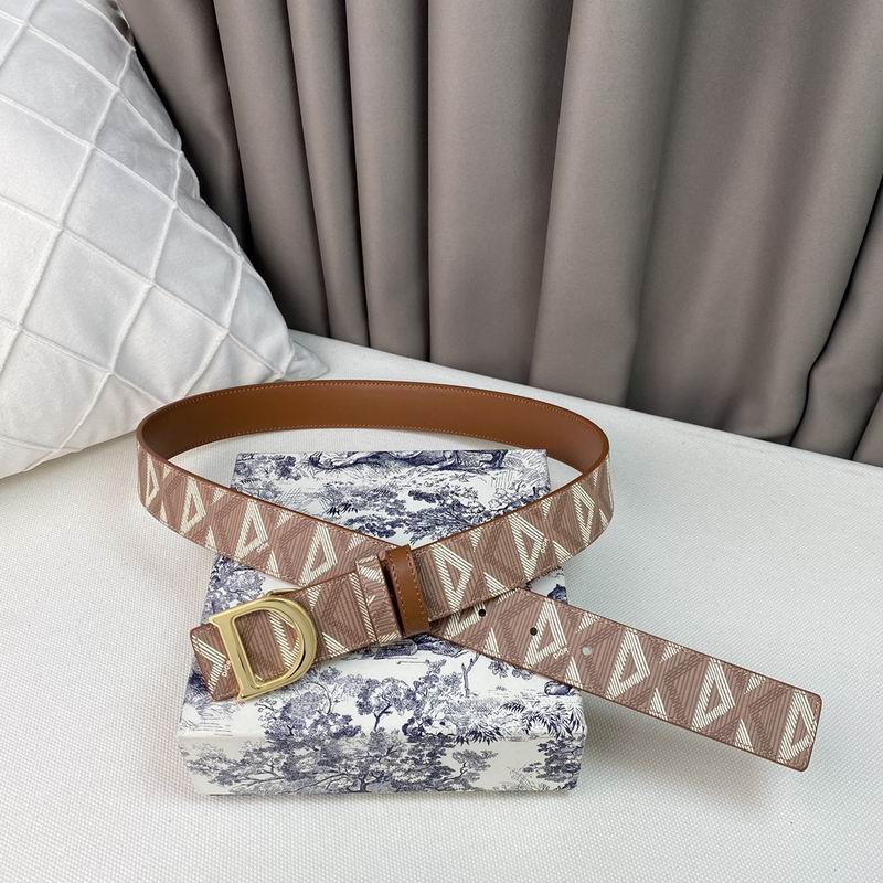 Dior belt 35mmX95-135cm 7D  (54)