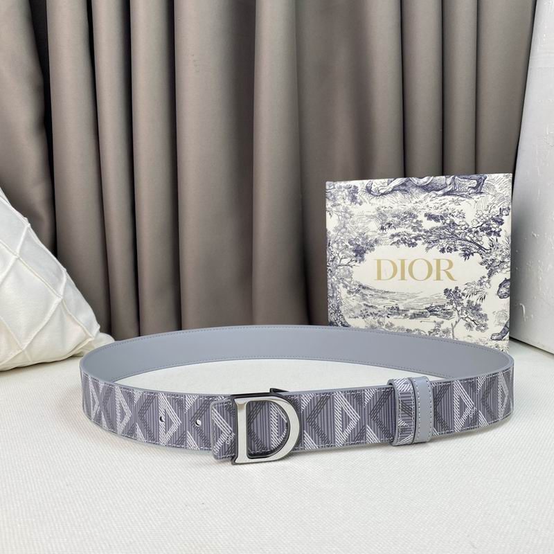 Dior belt 35mmX95-135cm 7D  (55)