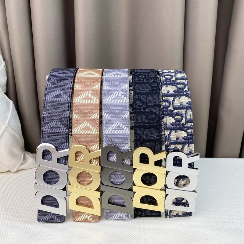 Dior belt 35mmX95-135cm 7D  (66)