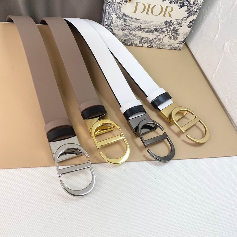 Dior belt 35mmX95-135cm 7D  (77)