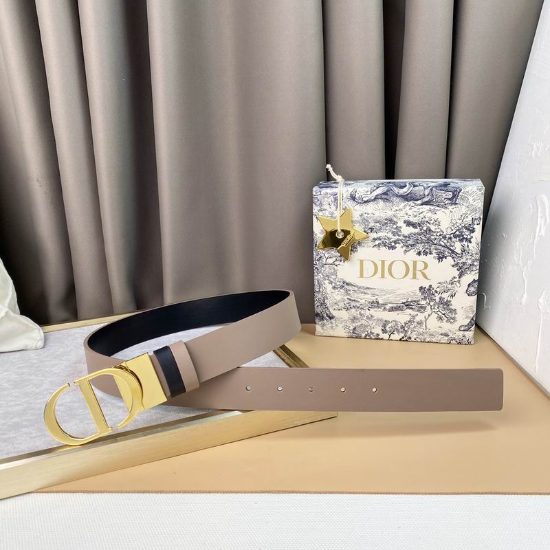 Dior belt 35mmX95-135cm 7D  (83)