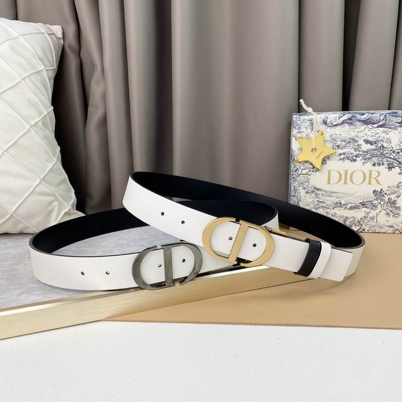 Dior belt 35mmX95-135cm 7D  (86)
