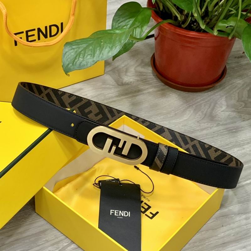 Fendi belt 30mmX95-115cm 7D (3)