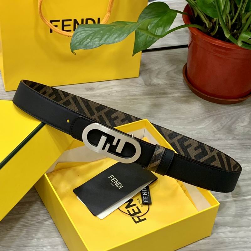 Fendi belt 30mmX95-115cm 7D (5)