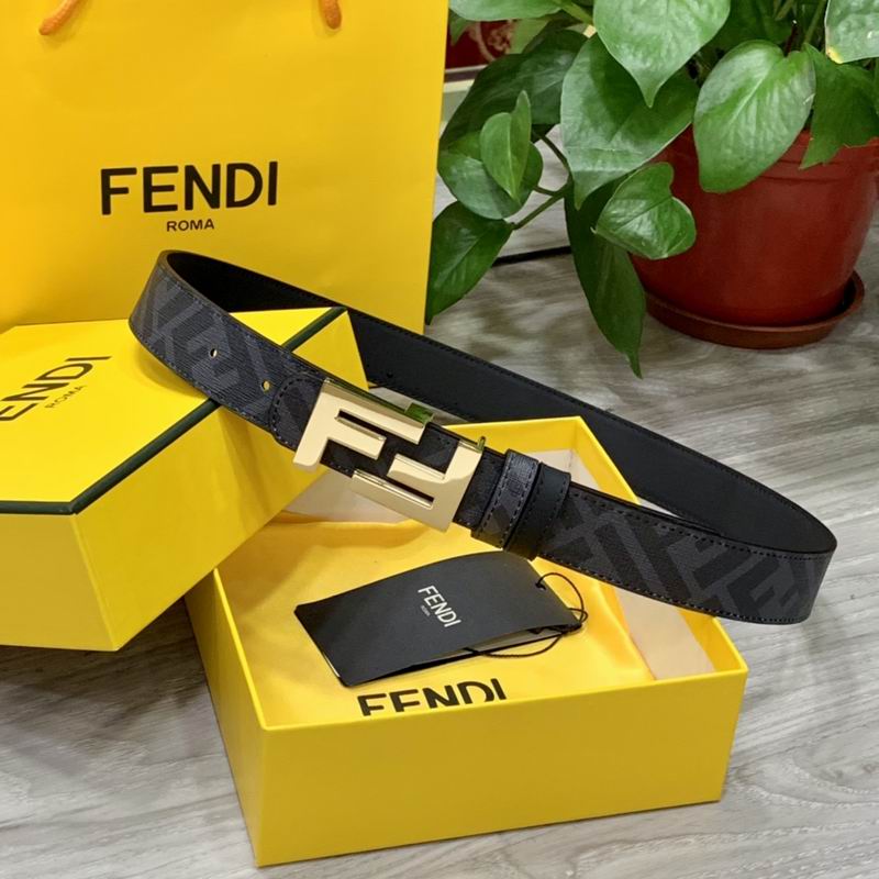 Fendi belt 30mmX95-115cm 7D (56)
