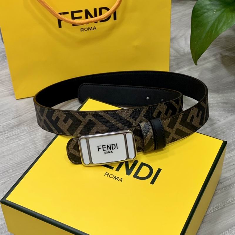 Fendi belt 30mmX95-115cm 7D (58)