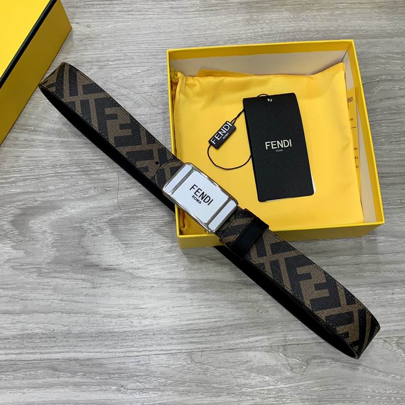 Fendi belt 30mmX95-115cm 7D (59)